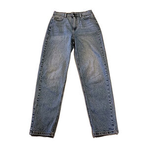 Cello Skinny Jeans Womens 5 Blue Light Wash High Rise Button Fly Frayed